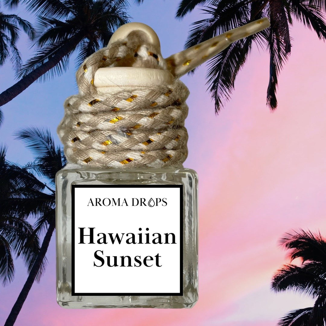 Hawaiian Sunset Scented Car Freshener